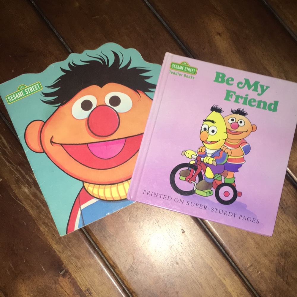 2 Sesame Street Books